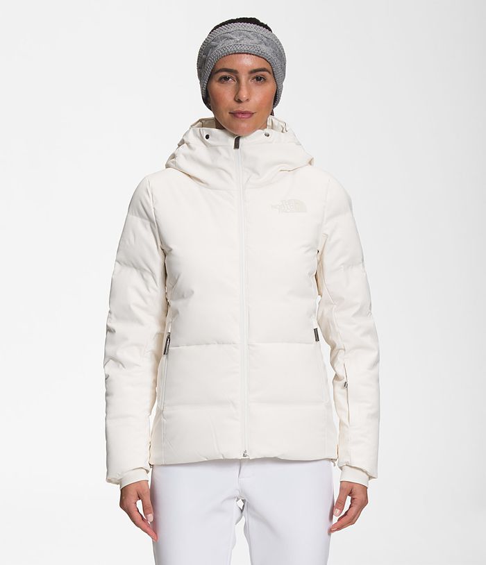 The North Face Womens Puffer Jacket Cirque 869JISLKH - White